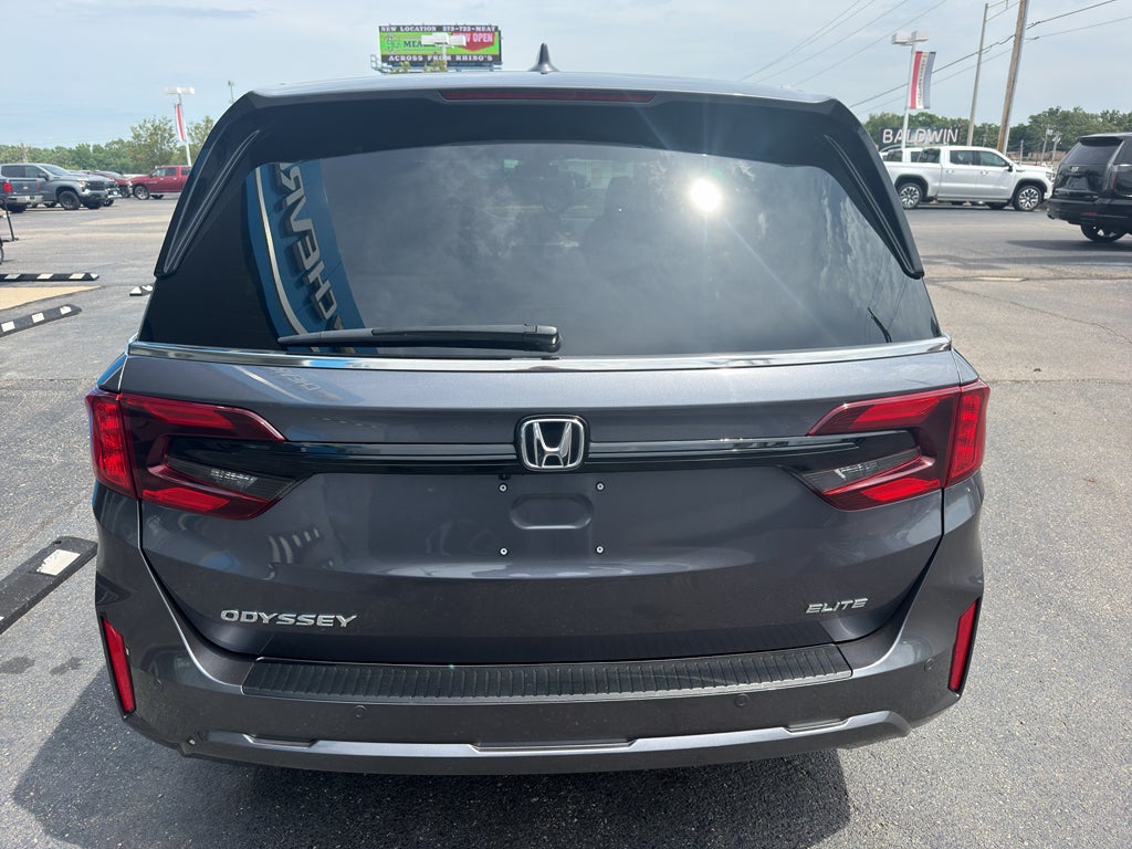 2025 Honda Odyssey — interior view