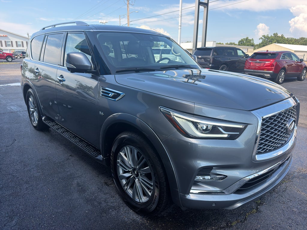 2020 INFINITI QX80 — rear three-quarter view